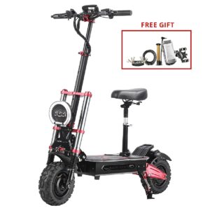 Boyueda S5-11 - Trottinette électrique - Moteur 6000W - Vitesse max 85 km/h - Autonomie 120 km - Freins hydrauliques