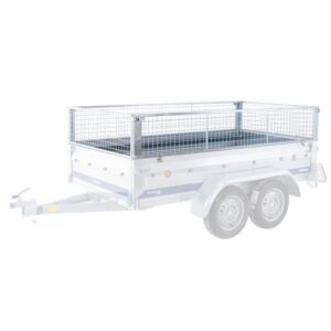 Rehausse Grillagée à Clip 256 x 134 cm – Hauteur 40 cm – Extension robuste pour remorque Norauto