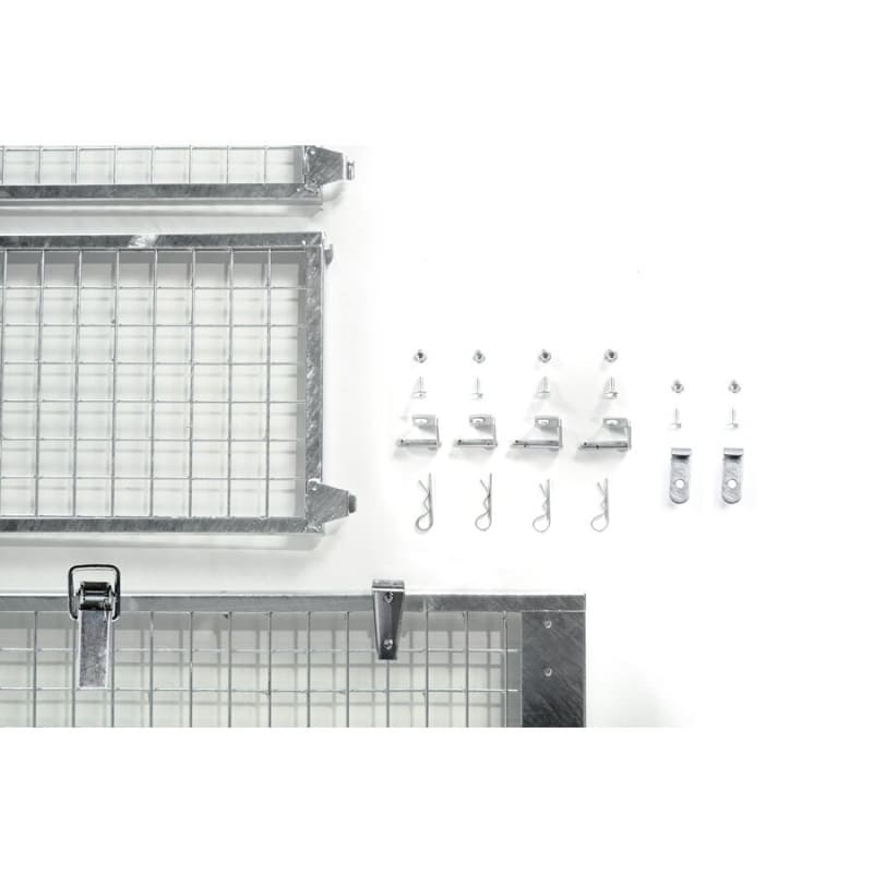 4 Rehausses Grillagées NORAUTO MODULAR – Hauteur +40 cm – Acier Galvanisé – Image 6
