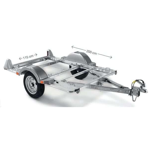 Châssis nu 500 kg NORAUTO PREMIUM 115 EVO – Remorque modulable et polyvalente
