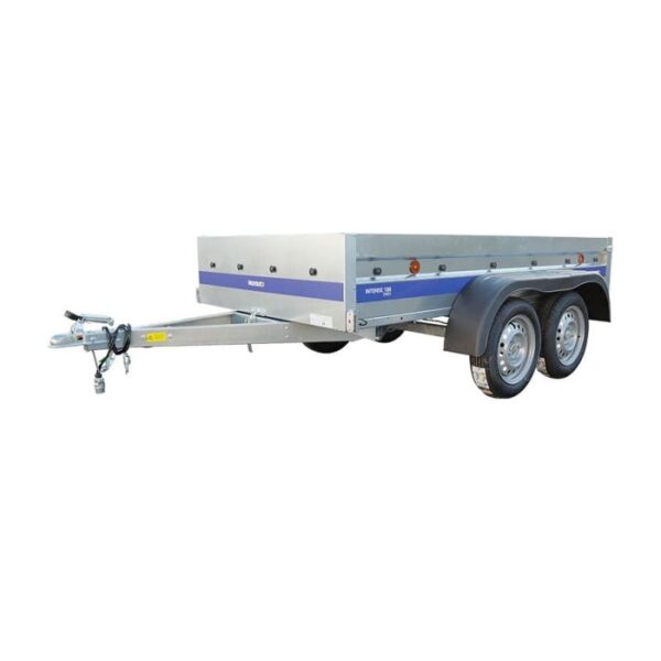Remorque NORAUTO INTENSE 200 2M50 SF – 750 kg, 2 essieux, acier galvanisé