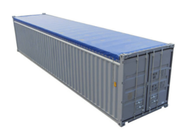 Container maritime 40 pieds dry open top Neuf