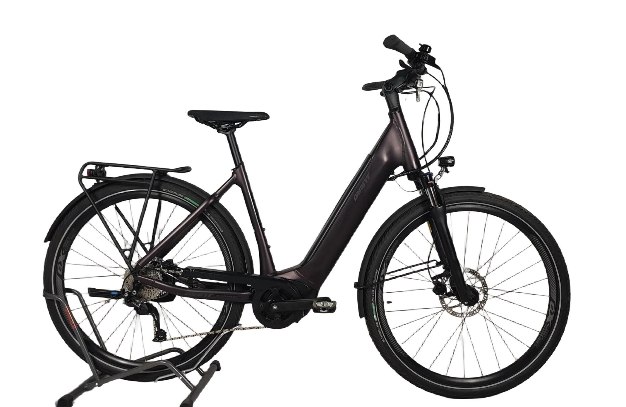 Reconditionné - Vélo VTC électrique - DailyTour E+ 3 Violet - Excellent état