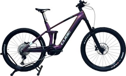 produit reconditionné . Cube Stereo Hybrid 160 HPC SLX 750 Shimano XT 2024 . VTT électrique . Cube . très bon état