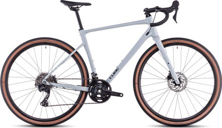 Vélo de Gravel Cube Nuroad Race Shimano GRX 12V 700 mm Gris Haze 2025