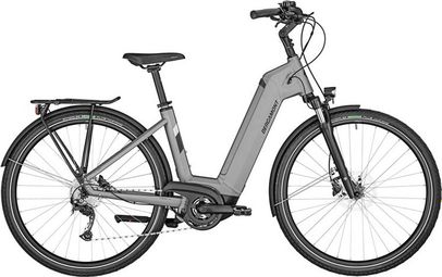 VTC Électrique Bergamont E-Horizon N5E FH Belt Wave Shimano Nexus 5V 500Wh 700mm Gris