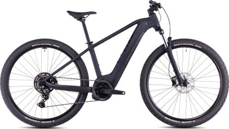 VTT Électrique Semi-Rigide Cube Reaction Hybrid Performance 500 Shimano Cues 9V 500 Wh 27.5'' Noir Night 2025
