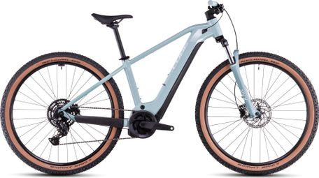 VTT Électrique Semi-Rigide Cube Reaction Hybrid Performance 500 Shimano Cues 9V 500 Wh 27.5'' Bleu Sky Light 2025