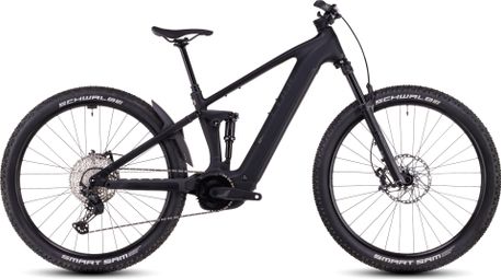 VTT Électrique Tout-Suspendu Cube Stereo Hybrid One22 SLX 800 Shimano Deore/Deore XT 12V 800 Wh 29'' Noir Blackline 2025