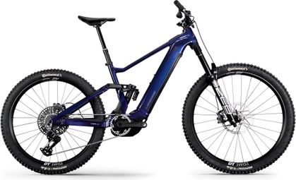 VTT Électrique Tout-Suspendu Lapierre Overvolt AM 10.8 Sram GX T-Type AXS 12V 800Wh MX (29/27.5'') Bleu 2025