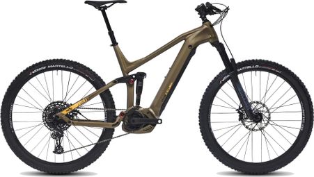 VTT Électrique Tout-Suspendu Rockrider Stilus E-All Mountain Sram SX 12V 625Wh 29'' Ocre - Produit Reconditionné / Très bon État